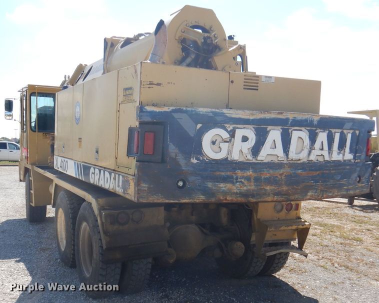 image for item DA5400 1996 Gradall XL4100  wheeled excavator