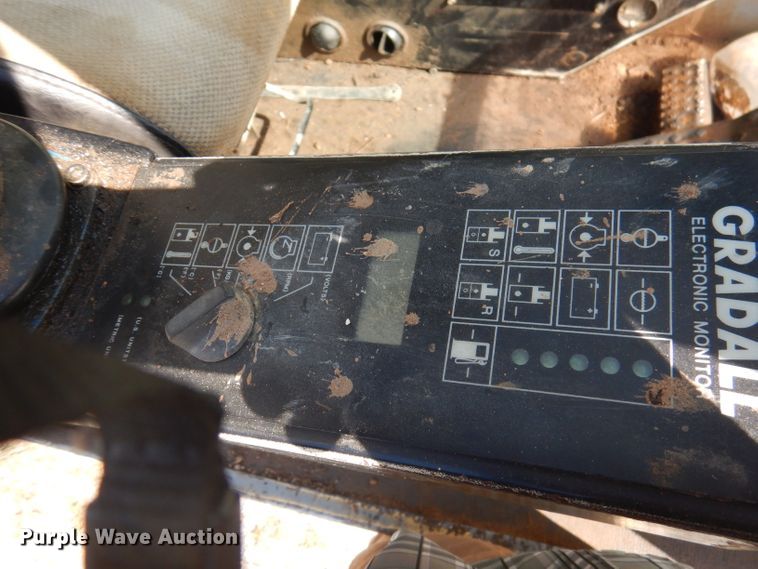 image for item DA5400 1996 Gradall XL4100  wheeled excavator