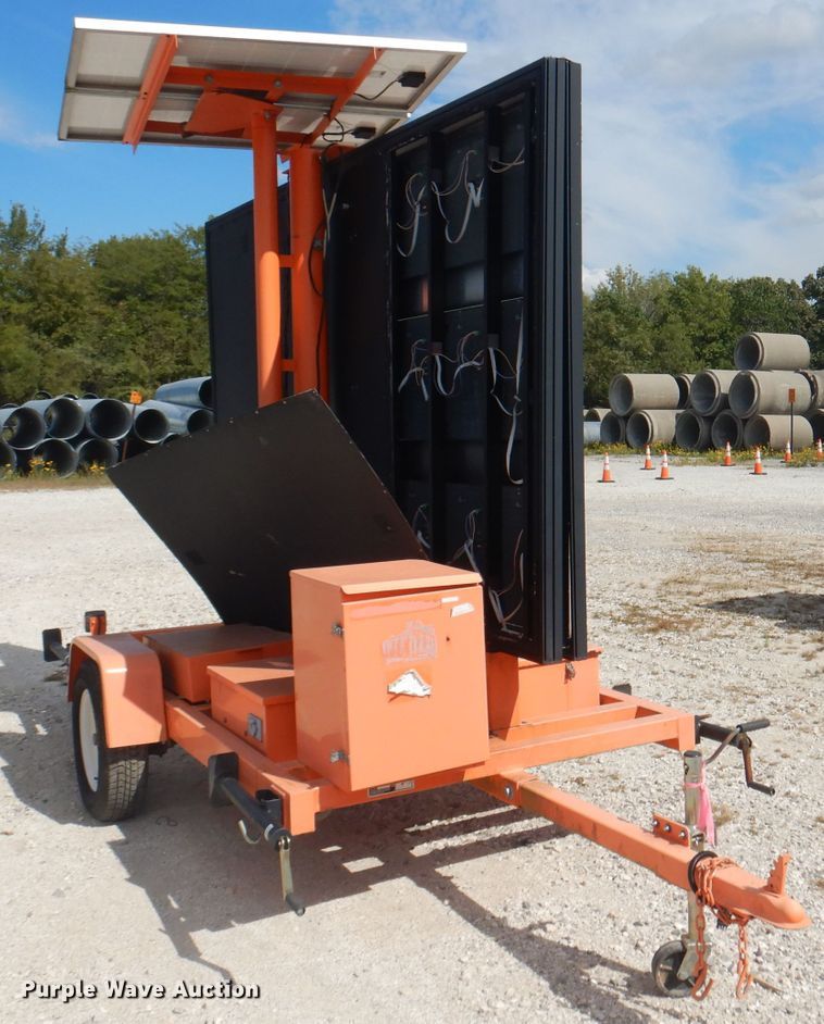 image for item DA5404 Message board trailer