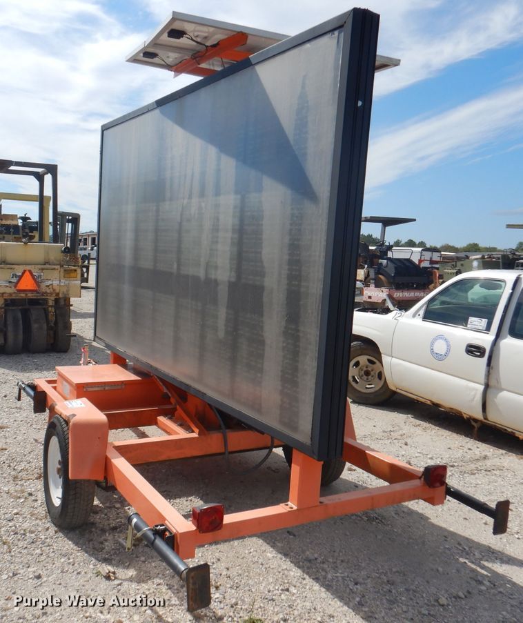 image for item DA5404 Message board trailer