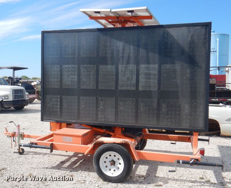 image for item DA5404 Message board trailer