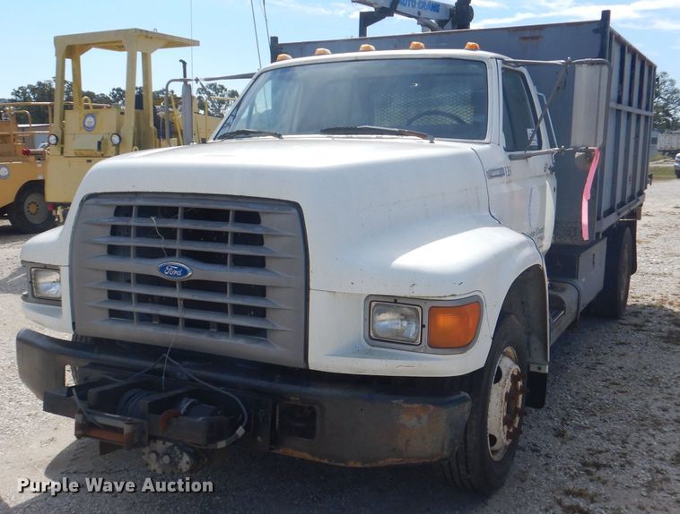image for item DA5407 1995 Ford F800  dump truck