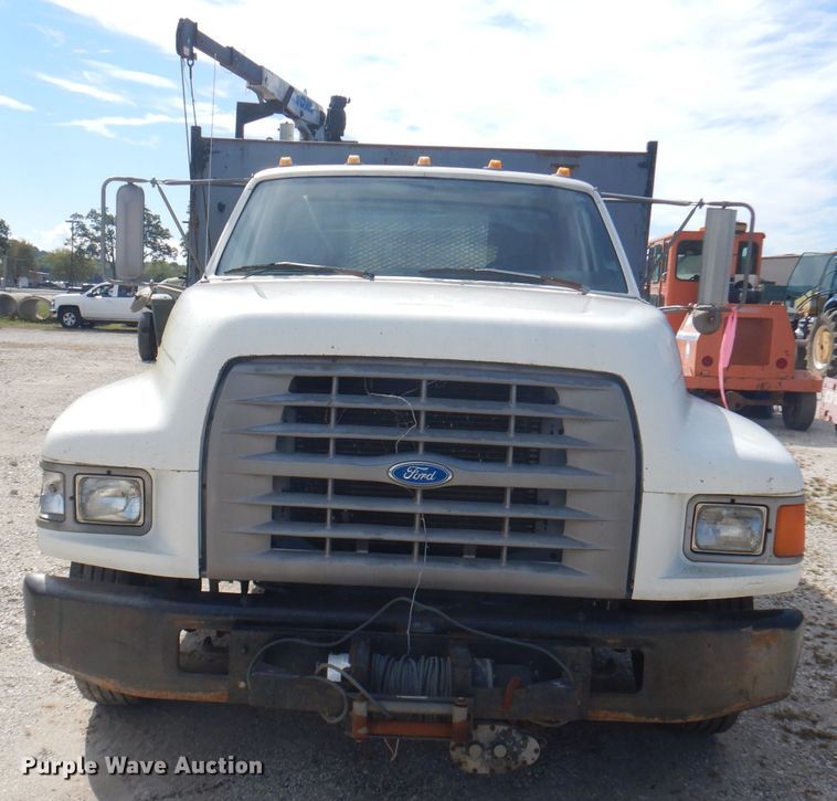 image for item DA5407 1995 Ford F800  dump truck