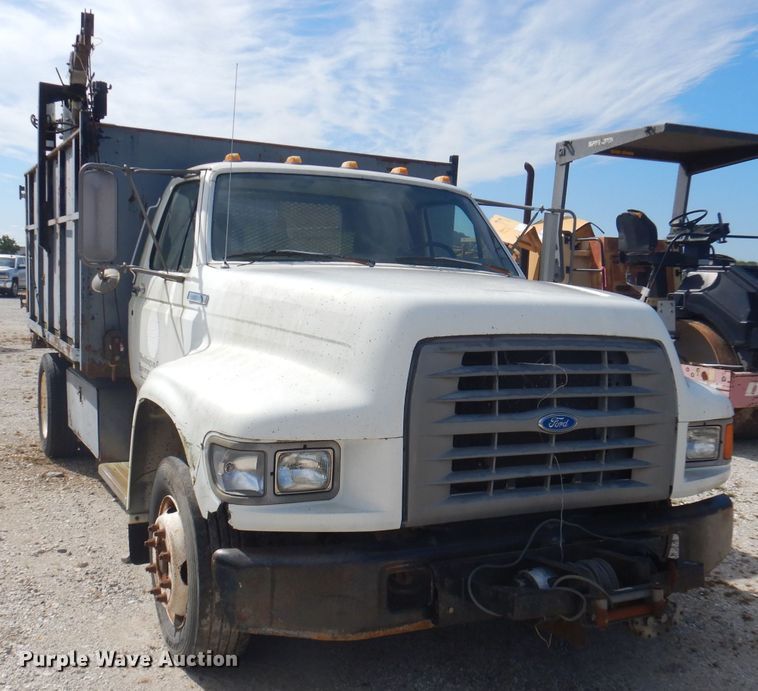 image for item DA5407 1995 Ford F800  dump truck