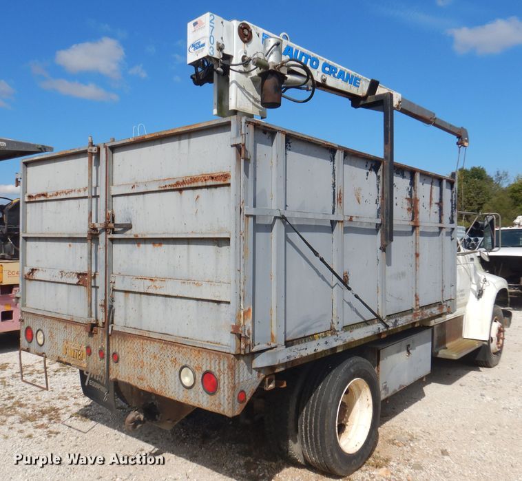 image for item DA5407 1995 Ford F800  dump truck