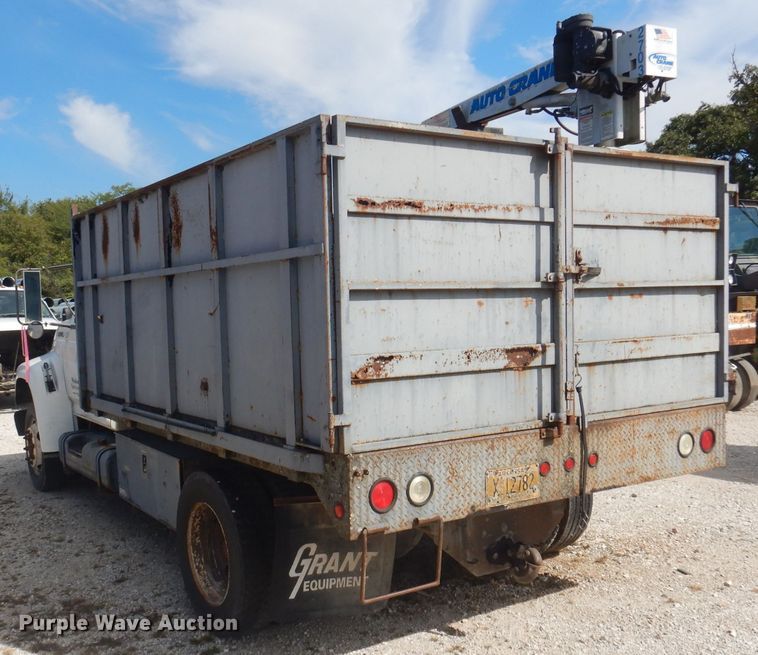 image for item DA5407 1995 Ford F800  dump truck