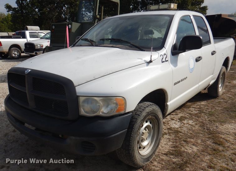 image for item DA5409 2005 Dodge Ram 1500  Quad Cab pickup truck