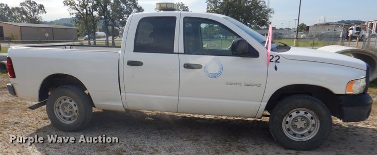 image for item DA5409 2005 Dodge Ram 1500  Quad Cab pickup truck