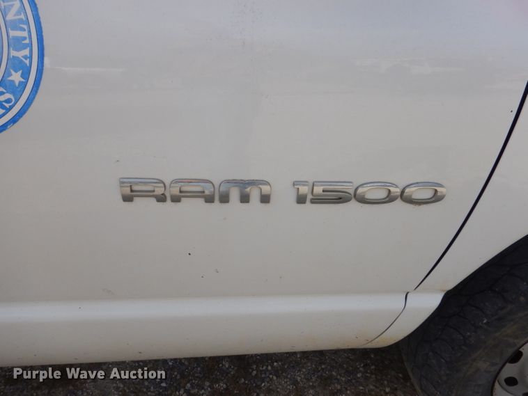 image for item DA5409 2005 Dodge Ram 1500  Quad Cab pickup truck