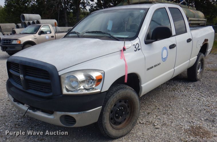 image for item DA5411 2007 Dodge Ram 1500  Quad Cab pickup truck