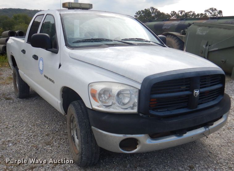 image for item DA5411 2007 Dodge Ram 1500  Quad Cab pickup truck