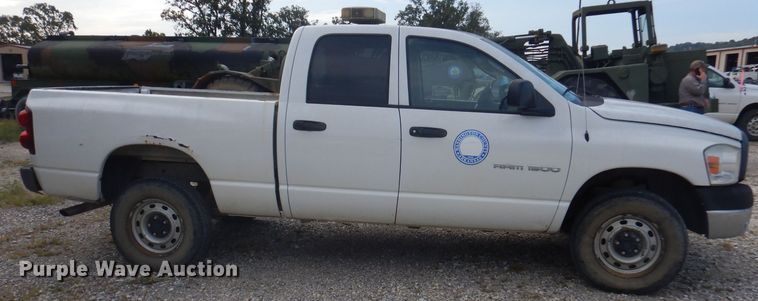 image for item DA5411 2007 Dodge Ram 1500  Quad Cab pickup truck