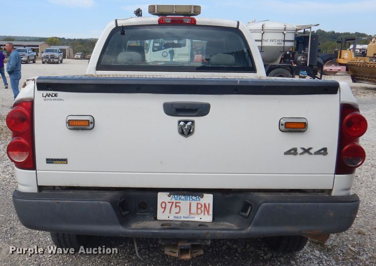 image for item DA5411 2007 Dodge Ram 1500  Quad Cab pickup truck