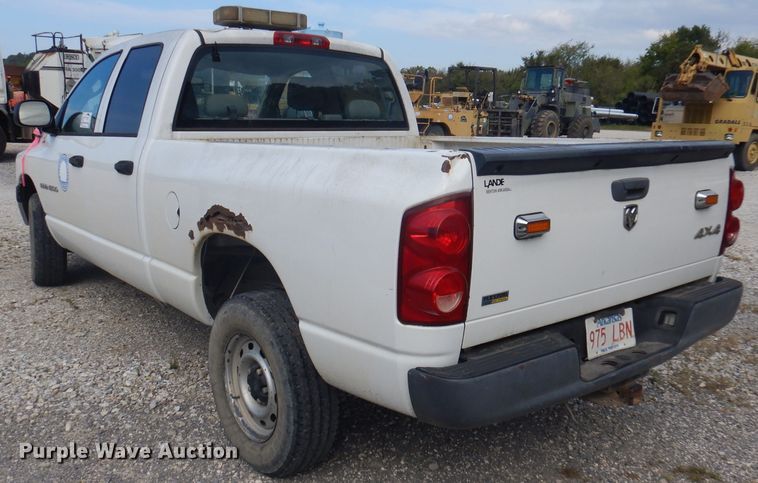 image for item DA5411 2007 Dodge Ram 1500  Quad Cab pickup truck