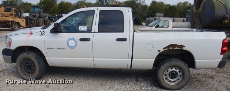 image for item DA5411 2007 Dodge Ram 1500  Quad Cab pickup truck