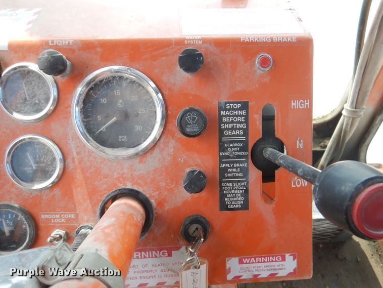 image for item DA5413 2001 Broce RC350  broom