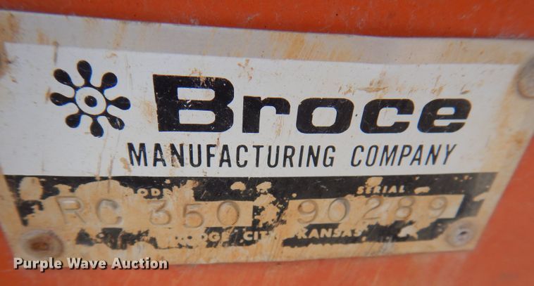 image for item DA5413 2001 Broce RC350  broom