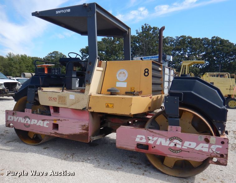 image for item DA5414 1995 Dynapac CC421  double drum vibratory roller
