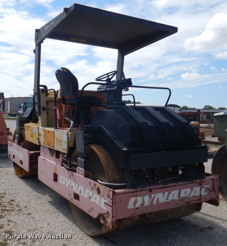image for item DA5414 1995 Dynapac CC421  double drum vibratory roller