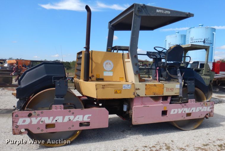 image for item DA5414 1995 Dynapac CC421  double drum vibratory roller
