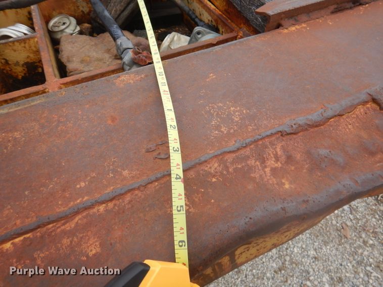 image for item DA5417 1987 lowboy equipment trailer