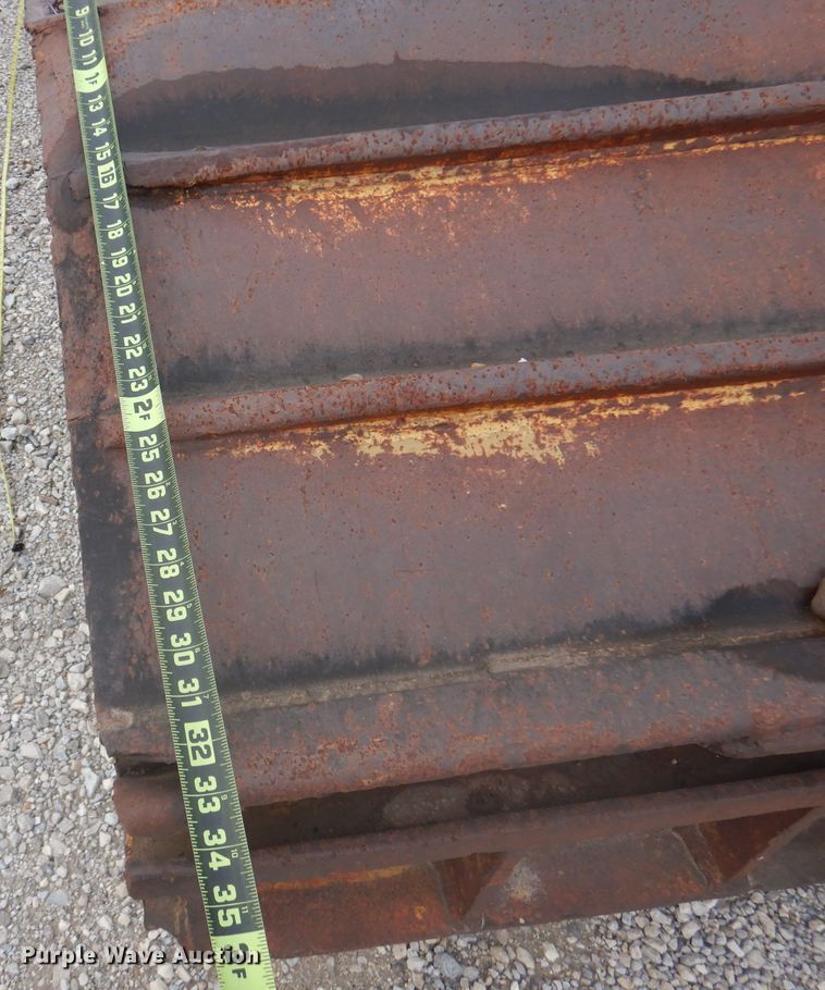 image for item DA5417 1987 lowboy equipment trailer