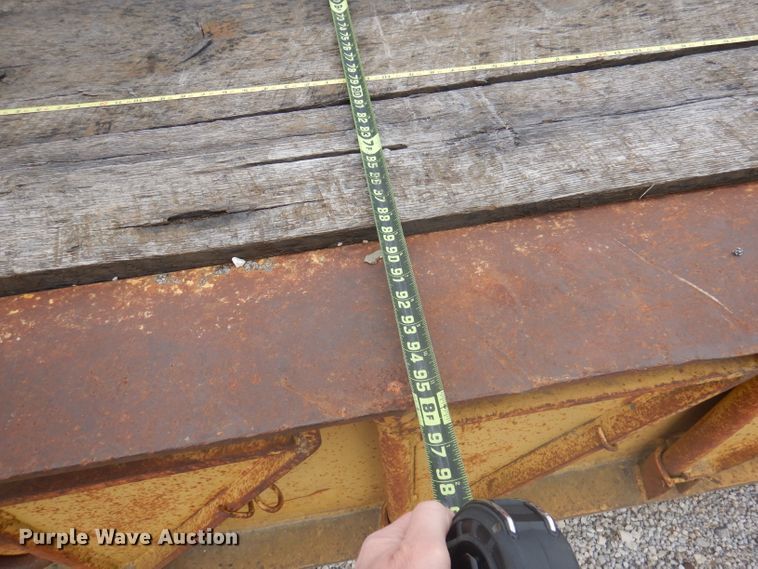 image for item DA5417 1987 lowboy equipment trailer