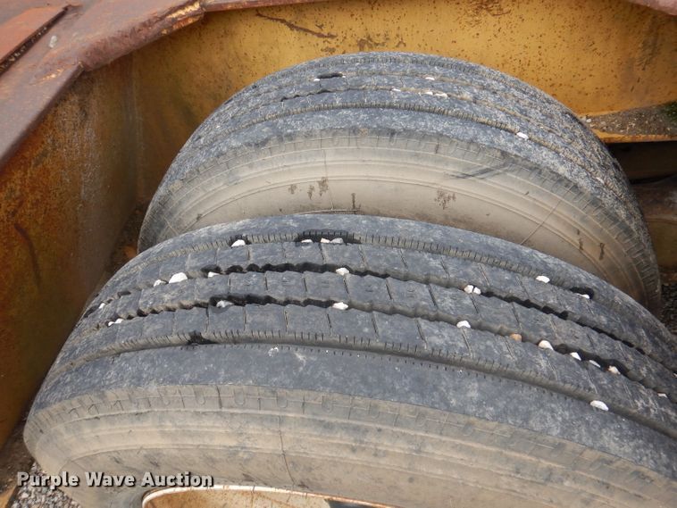 image for item DA5417 1987 lowboy equipment trailer