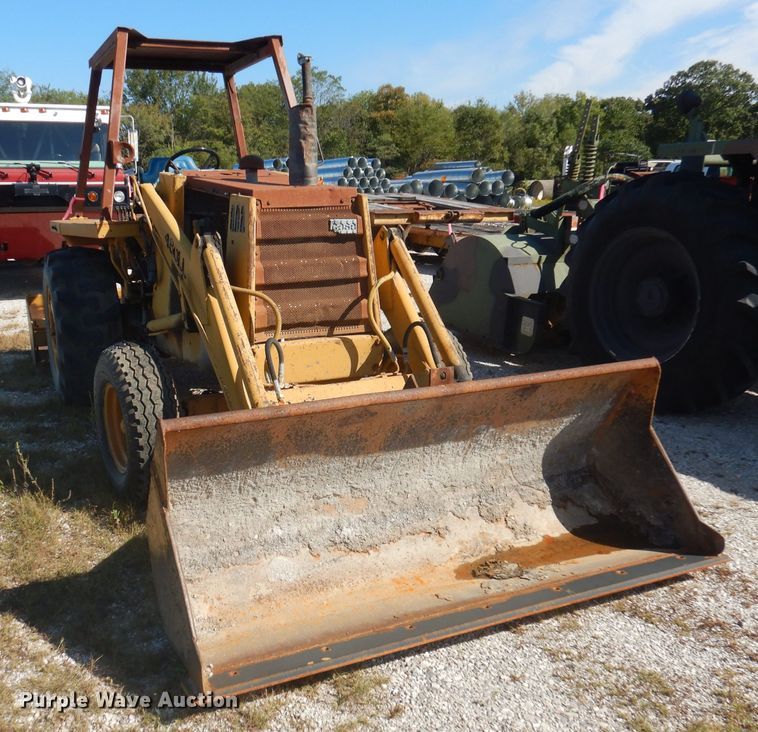 image for item DA5425 1985 Case 480LL  landscape tractor