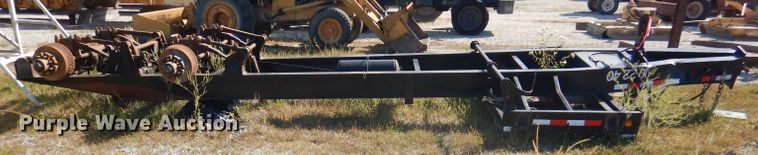 image for item DA5427 2012 Towmaster  trailer chassis