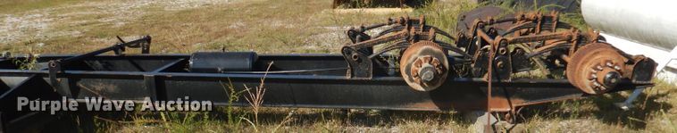 image for item DA5427 2012 Towmaster  trailer chassis