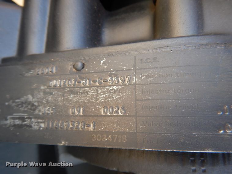 image for item DA5428 Cummins NHC-250  engine