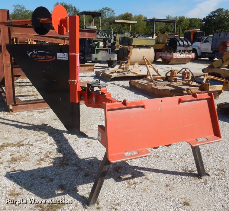 image for item DA5429 RPPSFP-48 skid steer silt fence plow