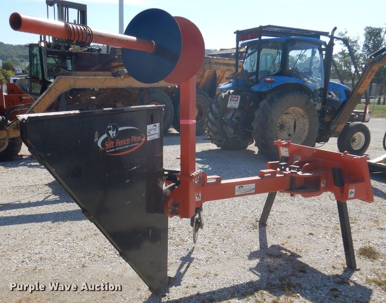 image for item DA5429 RPPSFP-48 skid steer silt fence plow