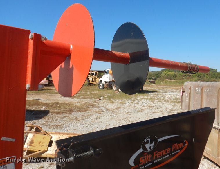 image for item DA5429 RPPSFP-48 skid steer silt fence plow