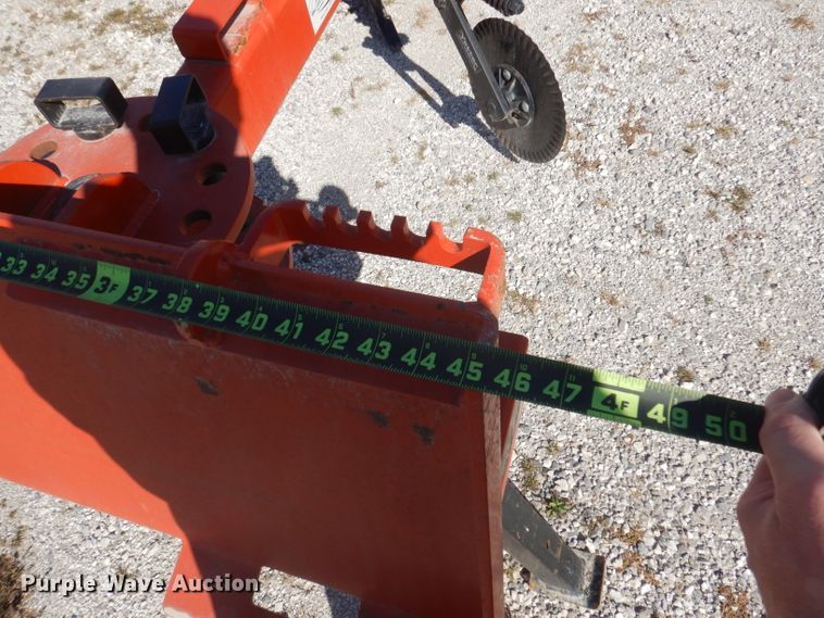 image for item DA5429 RPPSFP-48 skid steer silt fence plow