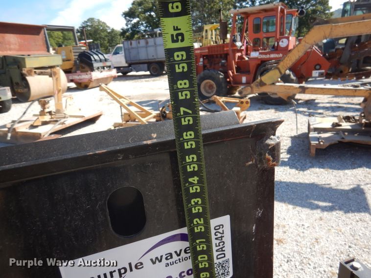 image for item DA5429 RPPSFP-48 skid steer silt fence plow