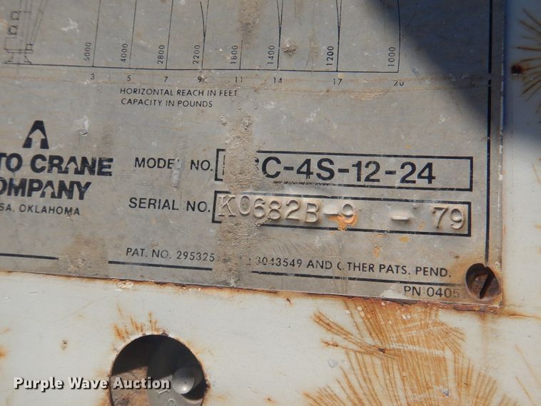 image for item DA5430 Auto Crane RBC-4S-12-24  crane