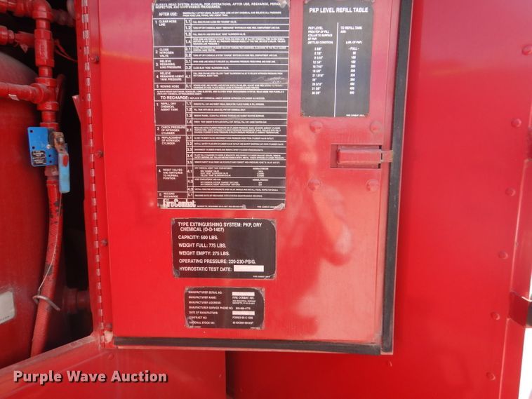 image for item DA5435 1986 Oshkosh  fire truck