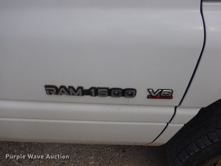 image for item DA5439 2001 Dodge Ram 1500  Quad Cab pickup truck