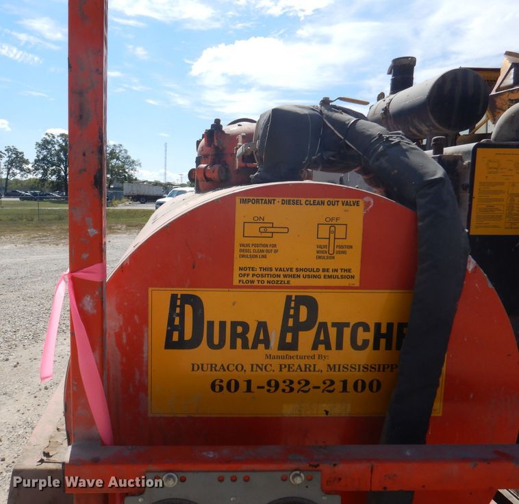 image for item DA5440 2015 Durapatcher 125DJT  pot hole patcher