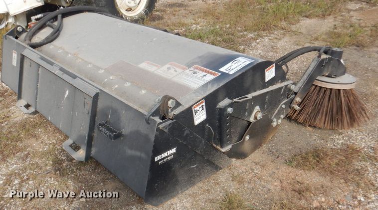image for item DA5446 Erskine 7'W skid steer street sweeper