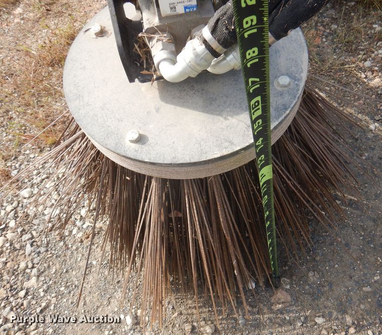 image for item DA5446 Erskine 7'W skid steer street sweeper