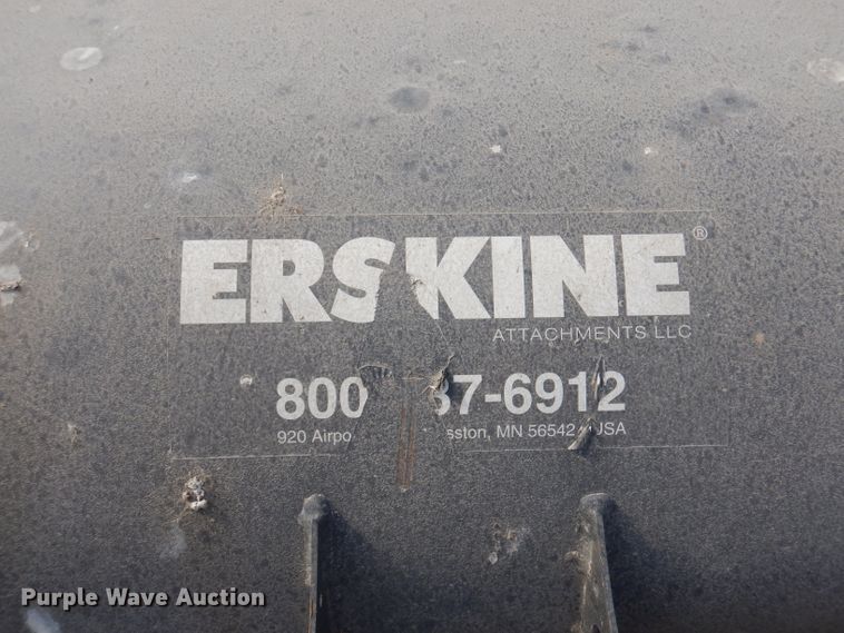 image for item DA5446 Erskine 7'W skid steer street sweeper