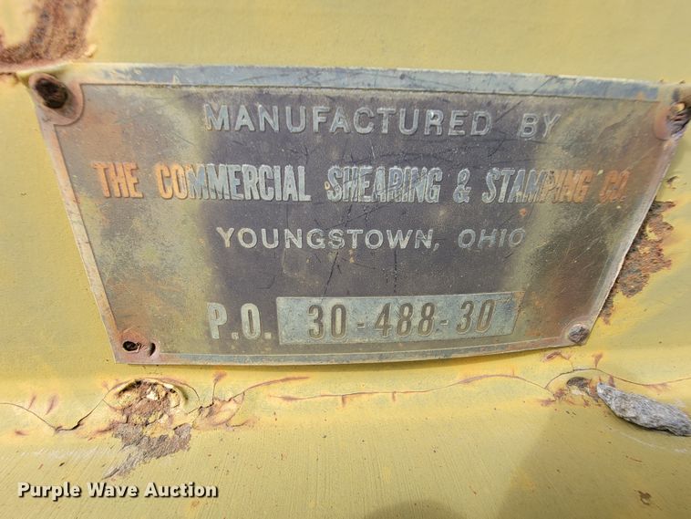 image for item DA5449 The Commercial Shearing and Stamping Co work bridge