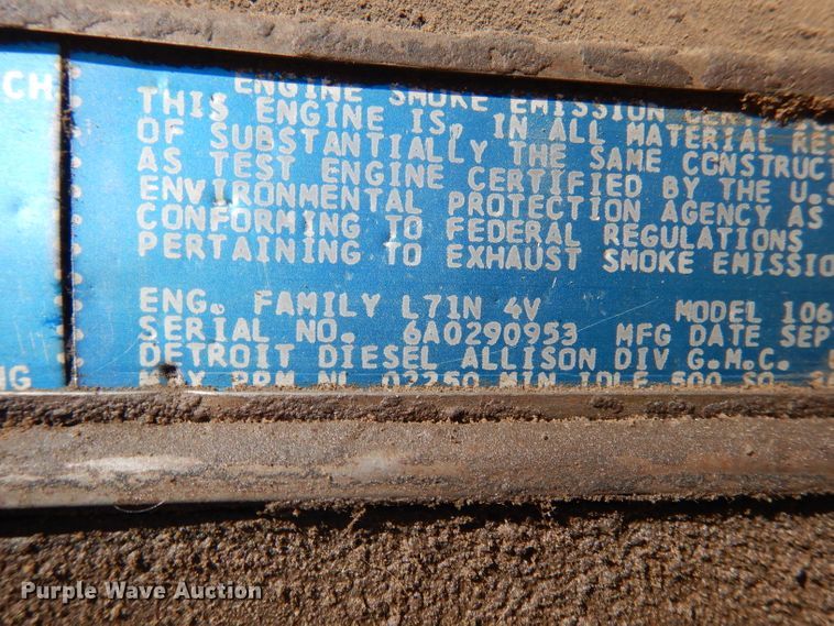 image for item DA5469 1973 Ford L9000  water truck