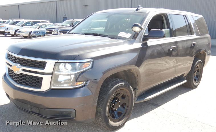 image for item DJ6845 2016 Chevrolet Tahoe Police  SUV