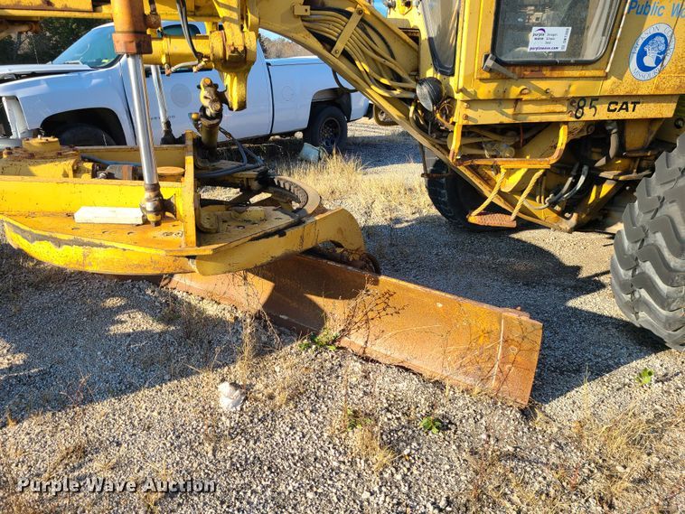 image for item DK1308 1985 Caterpillar 12G  motor grader