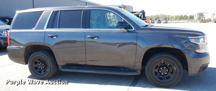 image for item DK3026 2017 Chevrolet Tahoe Police  SUV