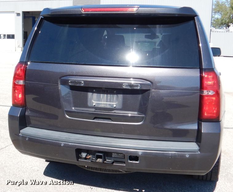 image for item DK3026 2017 Chevrolet Tahoe Police  SUV